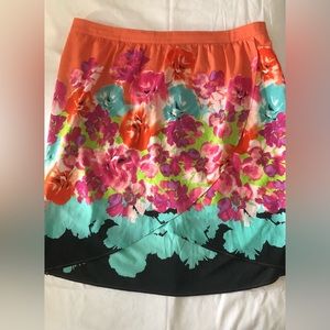 Eloquii floral tulip skirt women’s 16